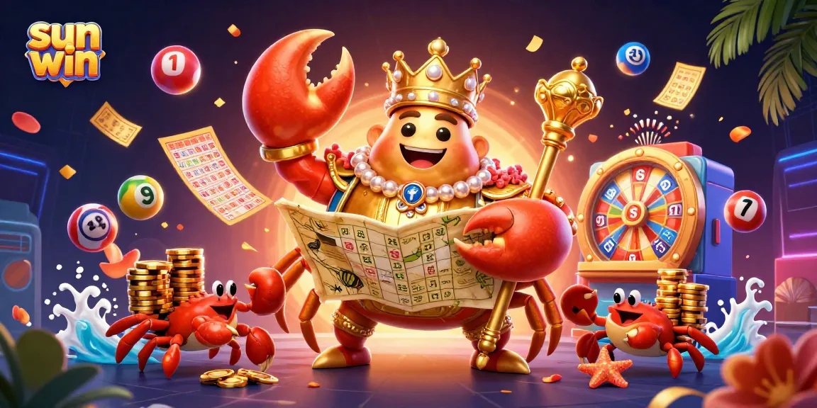 Experience thrilling action with the sun win lottery and casino games surrounded by vibrant elements.