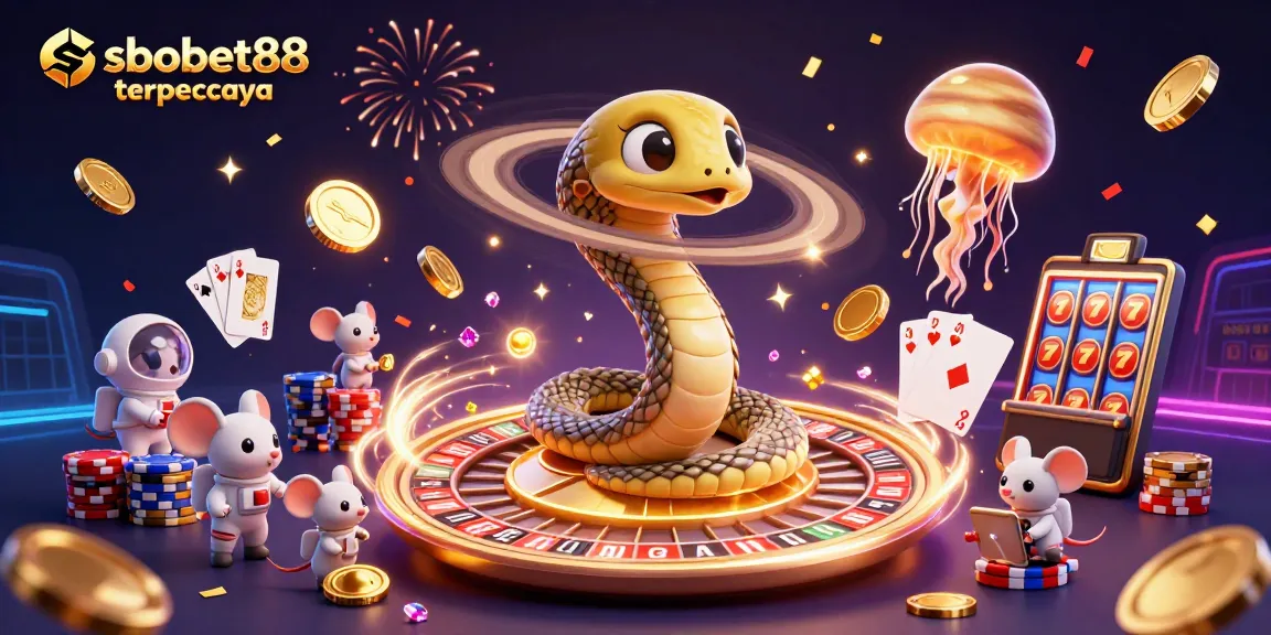 Place winning bets on sbobet88 terpercaya as mice bet on a cosmic roulette wheel.